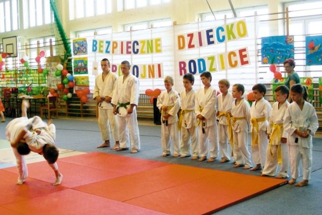 Podczas imprezy wystąpili judocy trenowani przez mistrza Jakuba Ostapczuka.