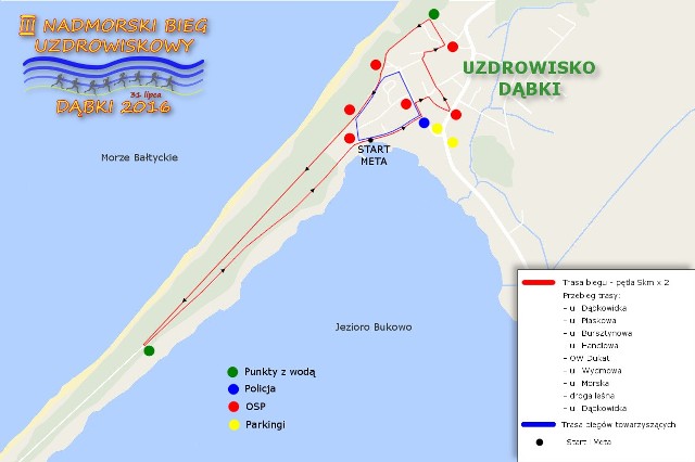 Dąbki zapraszają wszystkich w niedzielę 31 lipca na III Nadmorski Bieg Uzdrowiskowy i imprezy towarzyszące.
