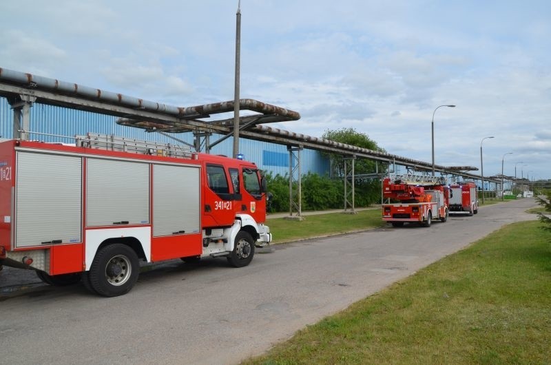 Jedna osoba została ranna. To jeden z pracowników fabryki. Z...