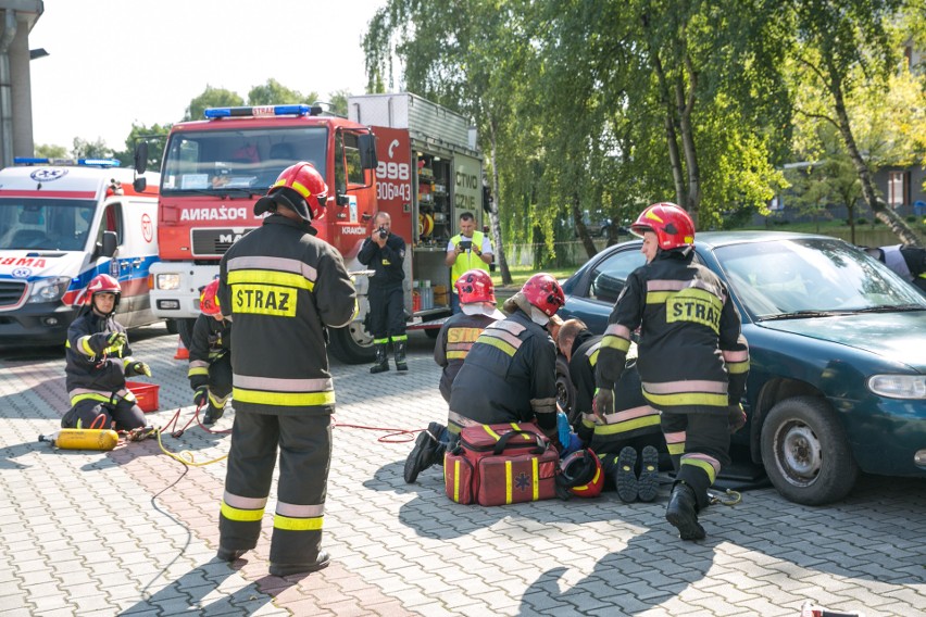 Kraków. Pożegnanie wakacji i pokazy służb ratowniczych [ZDJĘCIA]