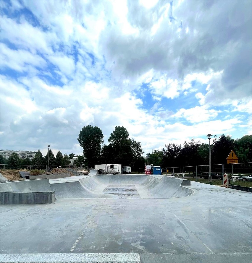 Kraków. Skatepark w Bronowicach bliski ukończenia