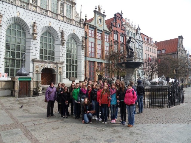 Młodzież zwiedzała Gdańsk i uczestniczyła w lekcji patriotyzmu