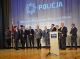 Uroczyste obchody Święta Policji w Komendzie Powiatowej w Nisku. Była msza święta z udziałem Biskupa Nitkiewicza