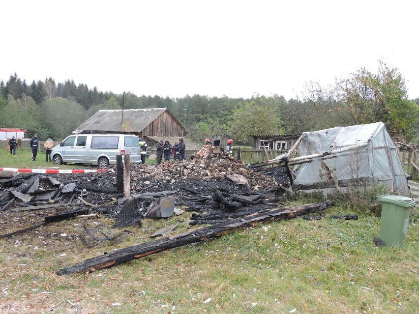 Pożar w Chlewiszczach. Zginęły dwie osoby