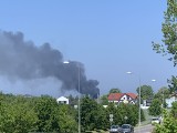 Pożar restauracji we Władysławowie. Gasi go osiem zastępów straży pożarnej