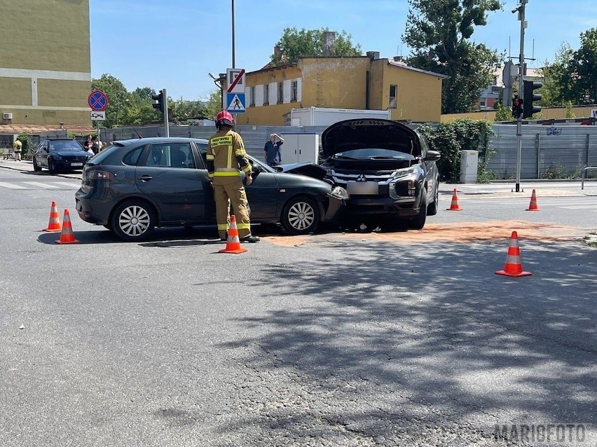 Wypadek na ruchliwym skrzyżowaniu w Opolu. Było zablokowane przez godzinę