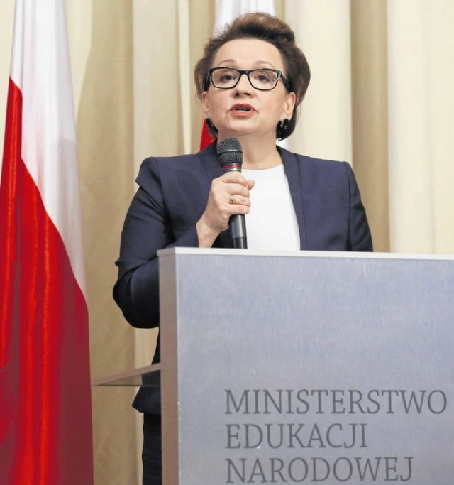 Minister Anna Zalewska mówiła, że „reforma jest przemyślana”