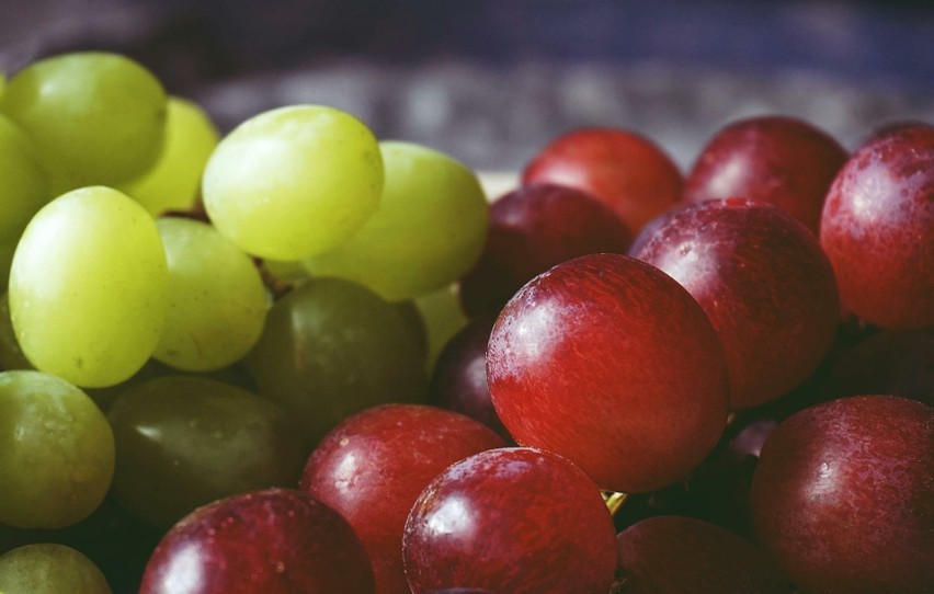 Winogrona są źródłem naturalnych przeciwutleniaczy...