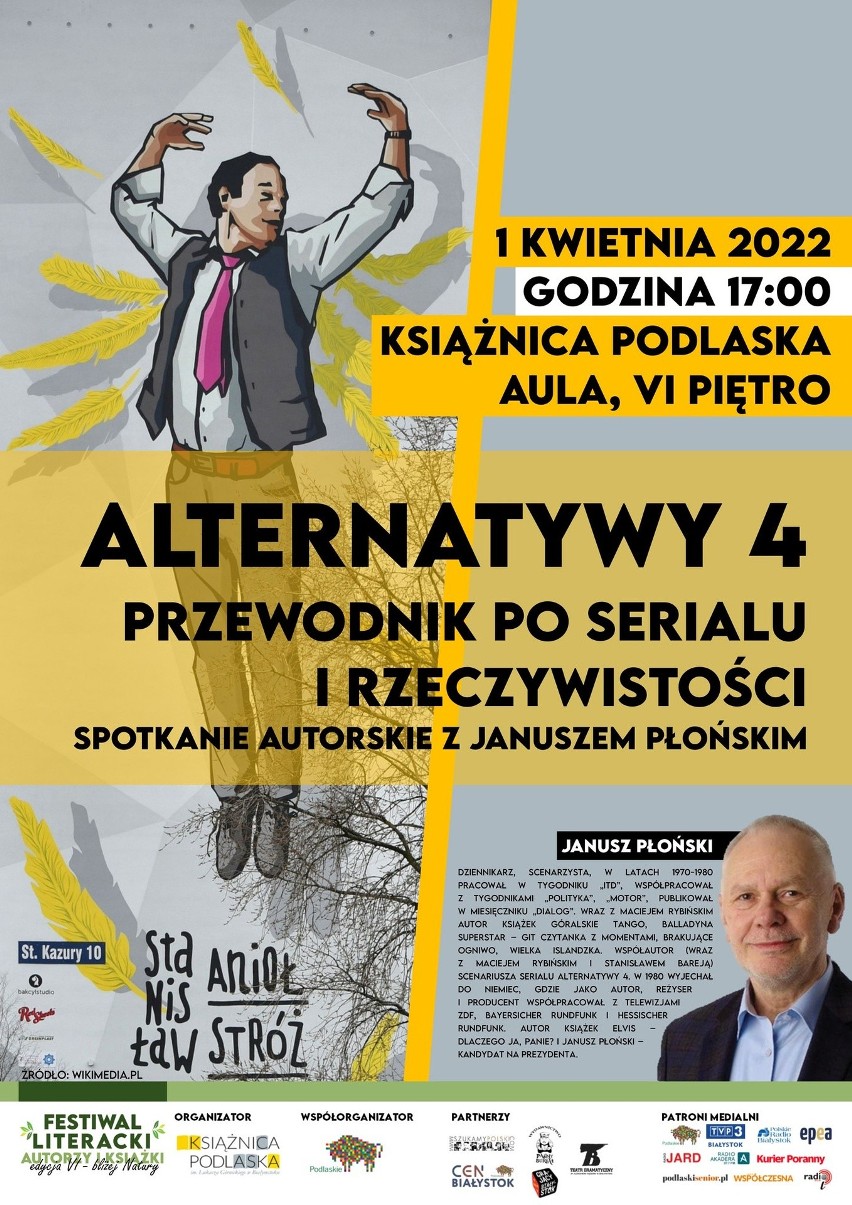 Alternatywy 4 – spotkanie z współautorem serialu Januszem Płońskim w Książnicy Podlaskiej