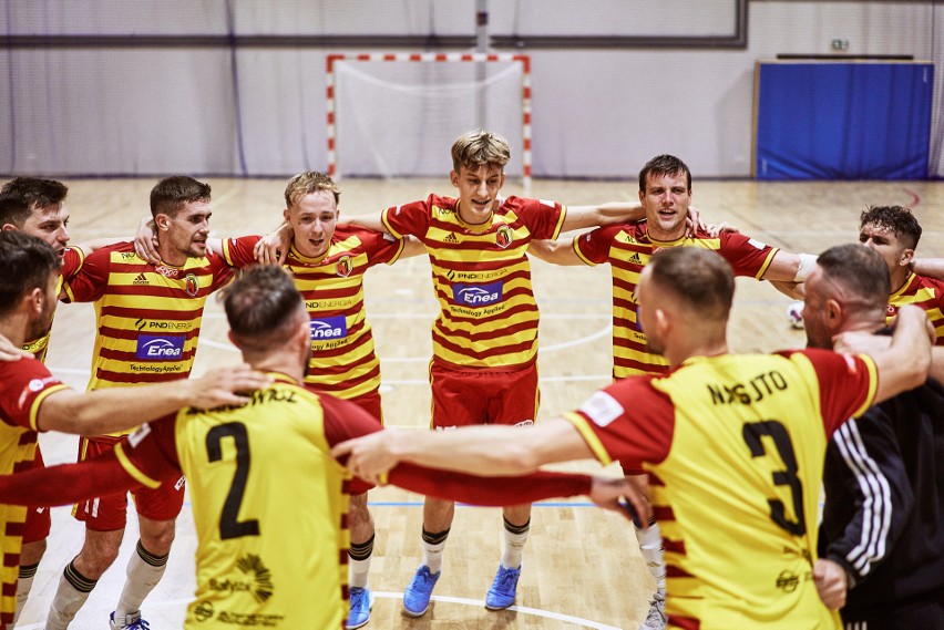 Zespół Jagiellonia Futsal odniósł premierowe zwycięstwo w...