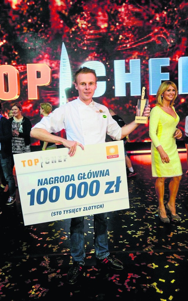 26-letni Sebastian Olma z Bielska-Białej w środę zwyciężył w programie "Top Chef". Wygrał również 100 tysięcy złotych