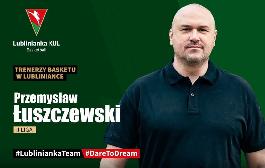 (Przemysław Łuszczewski został nowym szkoleniowcem...