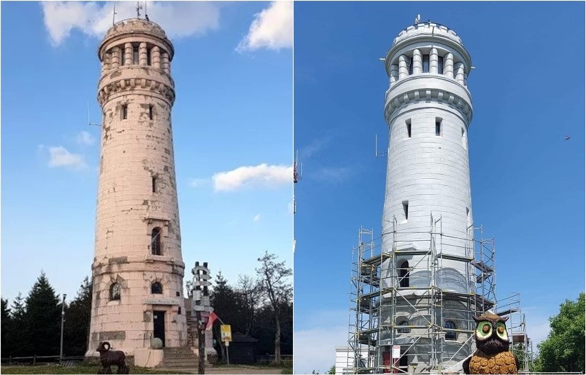 Po ponad dwóch latach dobiegł końca remont wieży na Wielkiej...