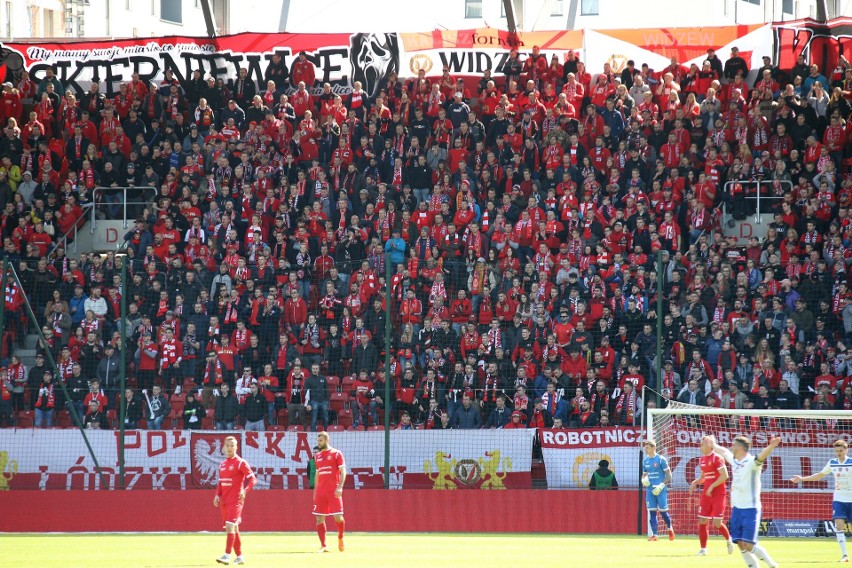 Piłkarze Widzewa zremisowali z Pogonią Siedlce 1:1. Oto...