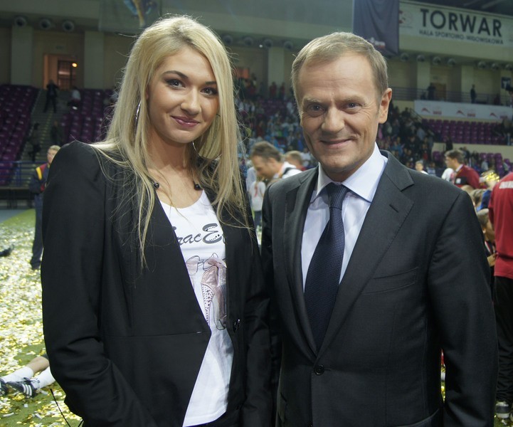 Małgosia miała okazję poznać premiera Donalda Tuska.