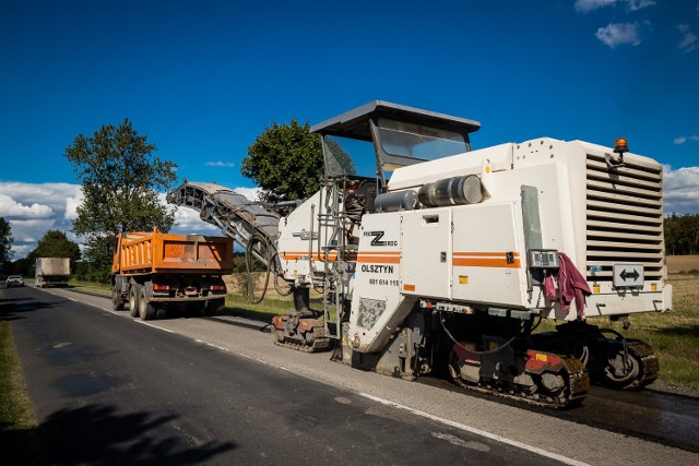 Rozpoczął się remont DW 241 Więcbork-Wiele w powiecie sępoleńskim