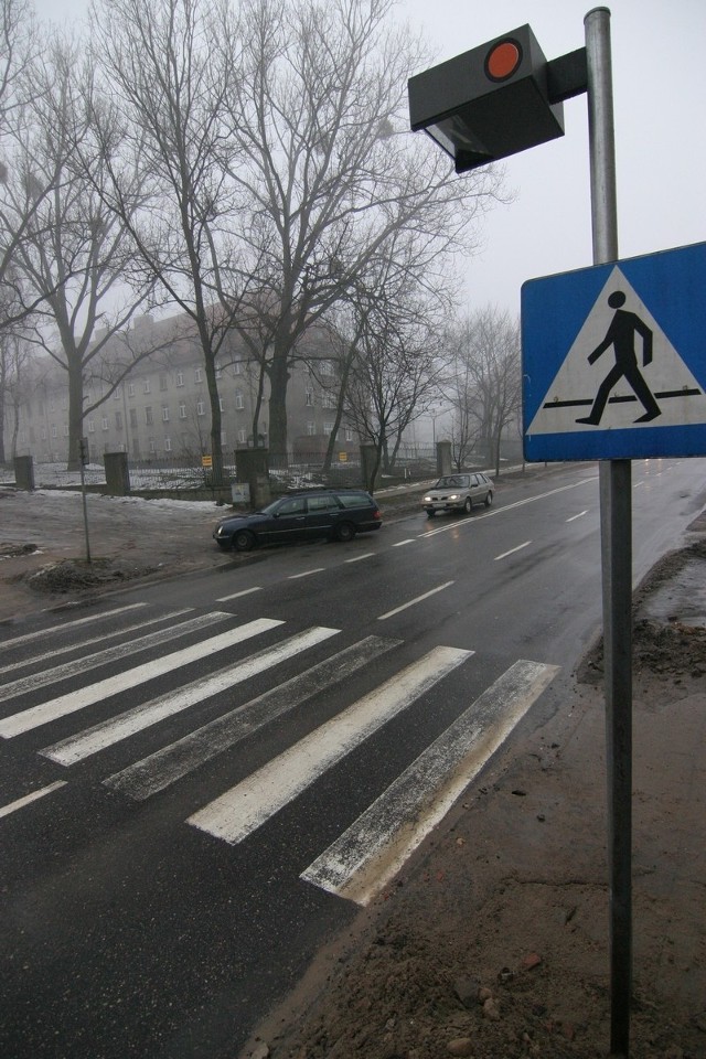 Ulica Westerplatte w Słupsku.
