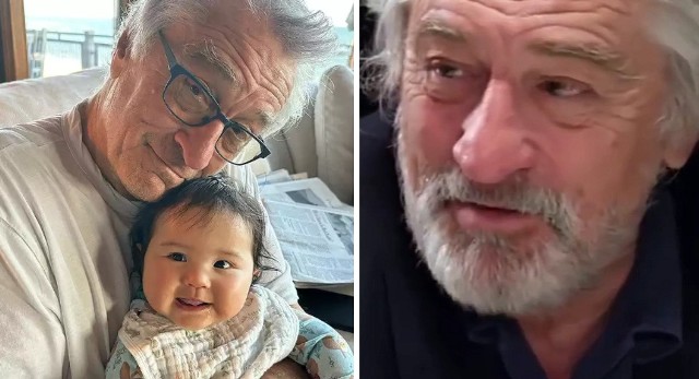 Robert De Niro pokazał swoje roczne dziecko! Jak to możliwe?