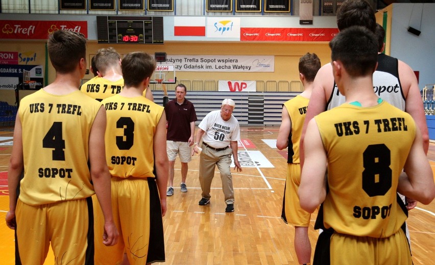 Zajęcia rodem z NBA na treningu Trefla Sopot 