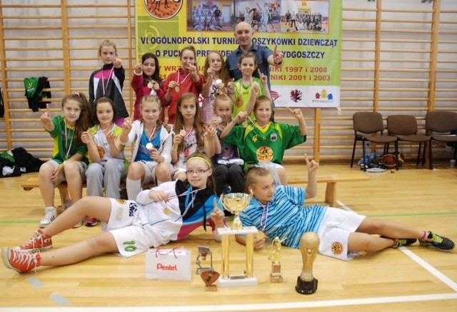 MUKS WSG SUPRAVIS Bydgoszcz - zwycięzca turnieju w kategorii żaczek 
