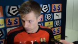 Korona - Lechia. Jakub Żubrowski: Zrealizowaliśmy jeden z dwóch celów na tę rundę [WIDEO]