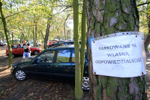 Na terenie leśnym parkować można wyłącznie na własną odpowiedzialność, ale opłatę za wjazd i tak należy uiścić.