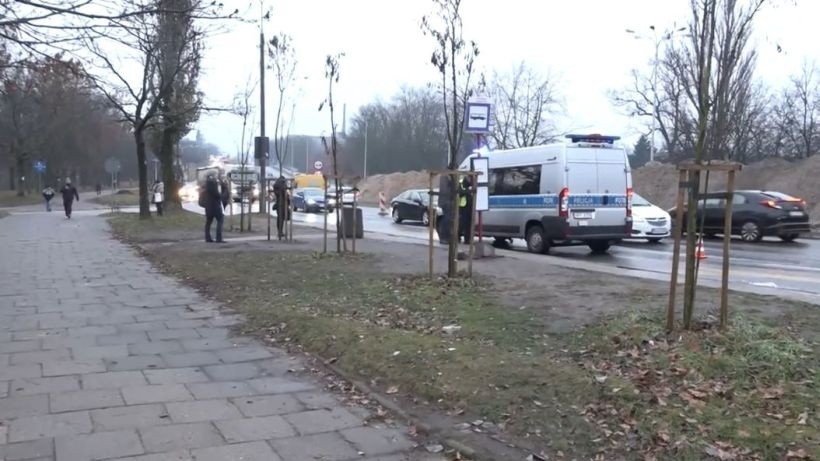 Tragiczny wypadek na al. Śmigłego - Rydza. Nie żyje kobieta...