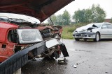 Gdańsk. Zderzenie czterech samochodów przed zjazdem na S7, 13.06.2022. Jedna osoba poszkodowana