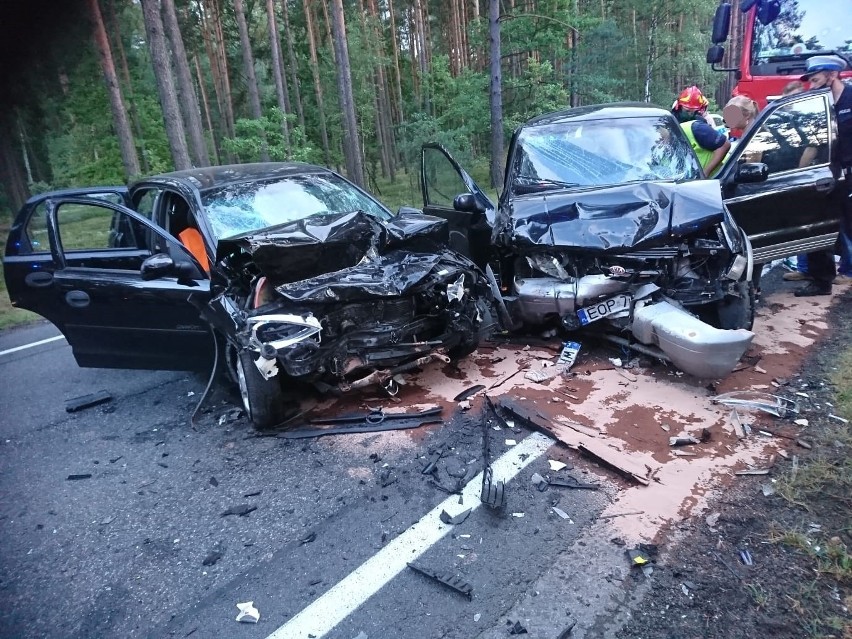 Policjanci wstępnie ustalili, że 60 letni kierowca opla...