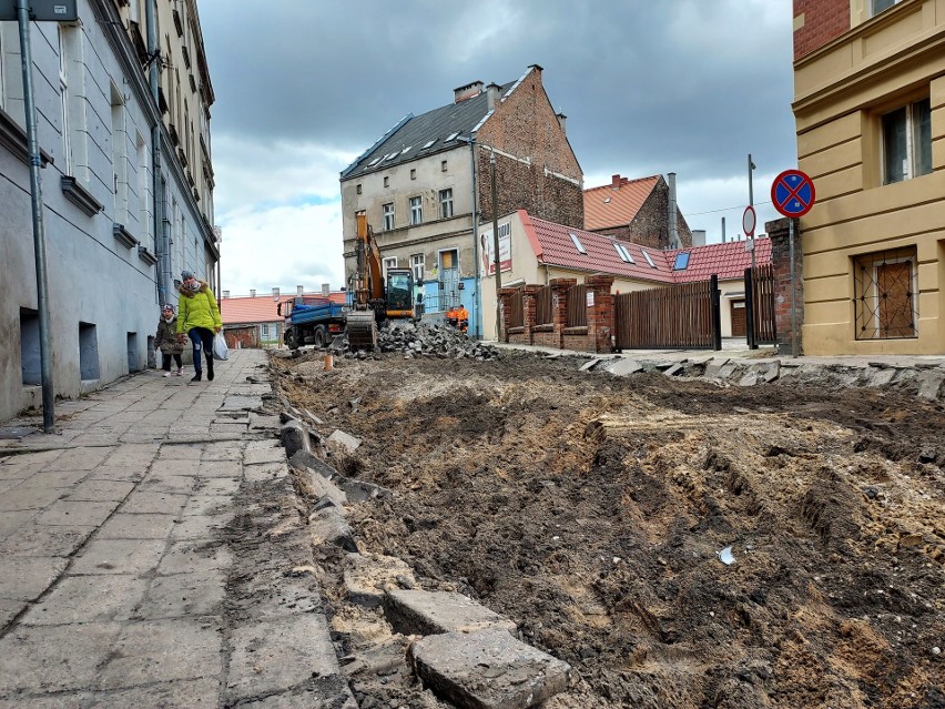 Ruszył remont ulicy Rybackiej w Grudziądzu