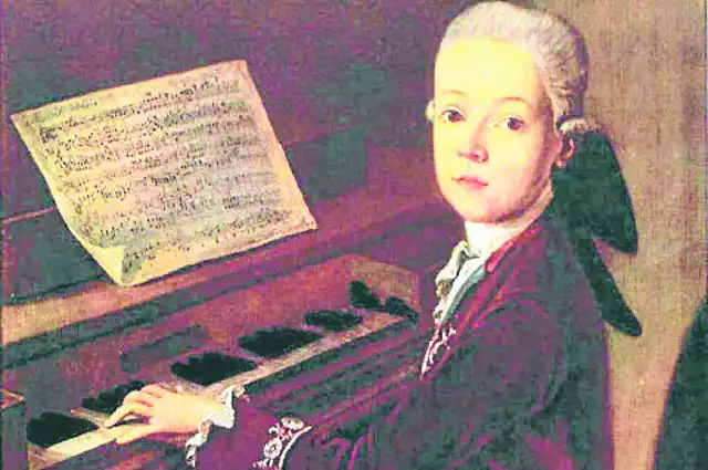 Jeden z wielu młodych geniuszy w dziejach świata - Wolfgang Amadeusz Mozart. Cenił go inny cudowny młodzian, Albert Einstein