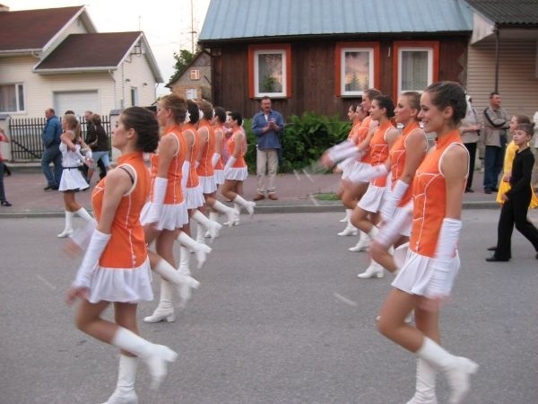 Podczas europarady wystąpily orkiestry z Niemiec, Slowacji,...