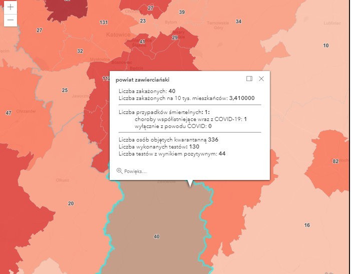 Powiat zawierciański: 3,41...