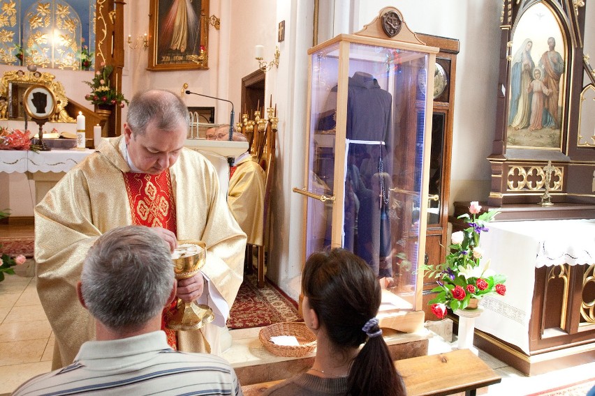Relikwie św. ojca Pio przyjechały do Słupska (wideo)