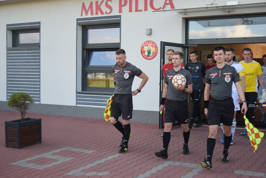 Trzecia liga. Pilica Białobrzegi pokonała 1:0 Unię Skierniewice. Gol Kacpra Pankowskiego (Zobacz zdjęcia z meczu)