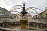 Fontanna na Rynku Kościuszki już ozdobiona na święta [FOTO]
