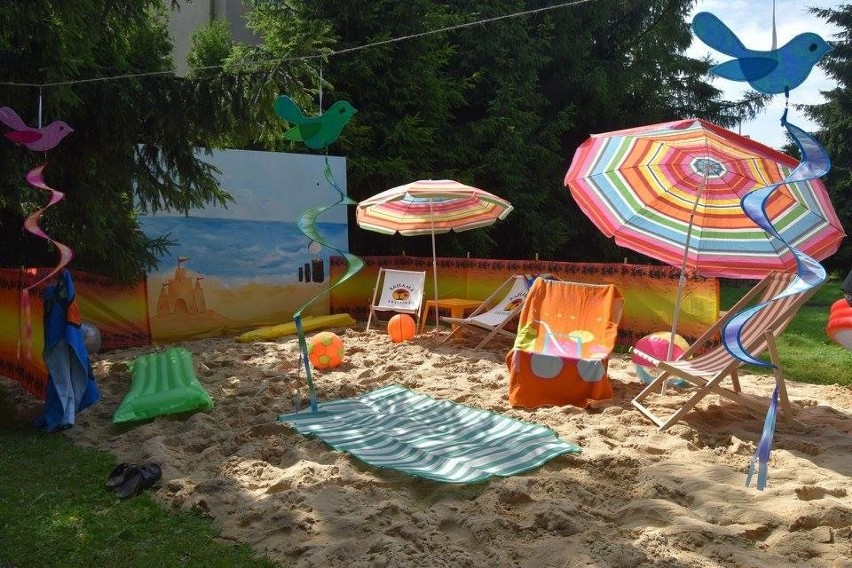 Miejska plaża dla seniorów w Dziennym Domu Pomocy w Oświęcimiu