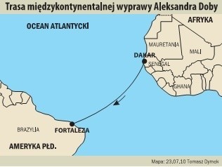 Aleksander Doba przepłynie kajakiem przez Atlantyk. Policzanin pokona 5 tysięcy km