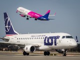 Wiesz, jakim samolotem lecisz na wakacje? Samoloty pasażerskie, jakie latają z Pyrzowic. Linie Wizzair, LOT, Tui. Lato 2018