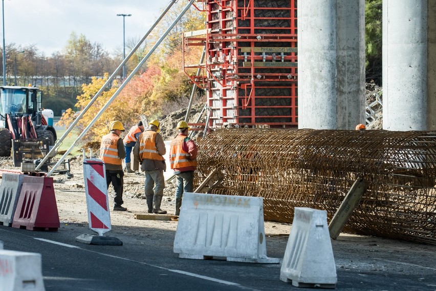 Obecnie prace przy remoncie estakady mogą powodować spory...