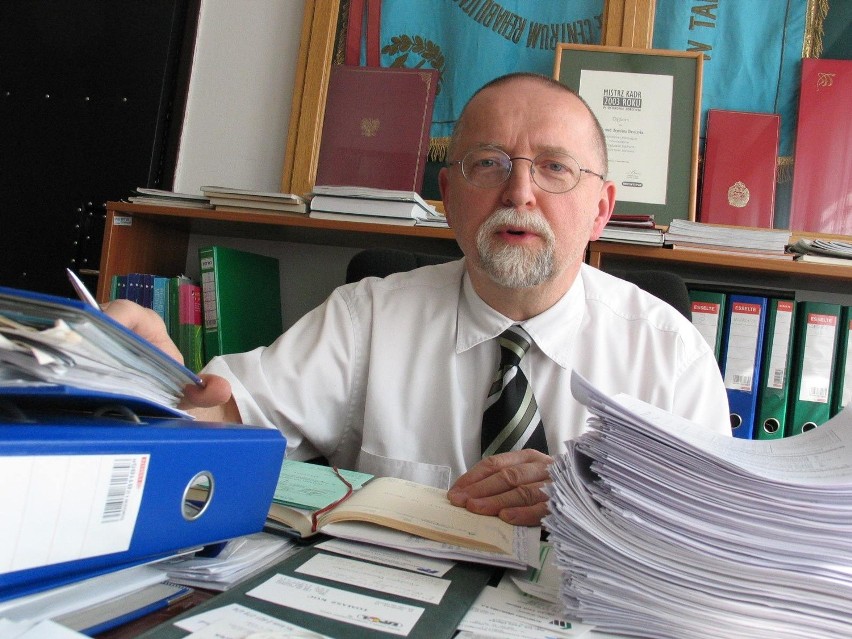 Dr Krystian Oleszczyk - dyrektor GCR w Tarnowskich Górach