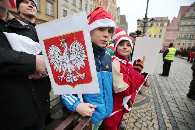 Radosna Parada Niepodległości 2016 we Wrocławiu