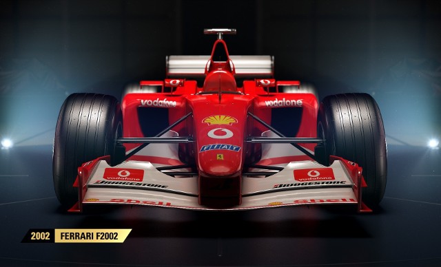 F1 2017Ferrari F2002 w grze F1 2017