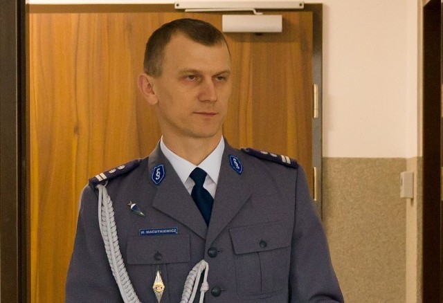 Mł. insp. Wojciech Macutkiewicz, nowy komendant KWP Białystok