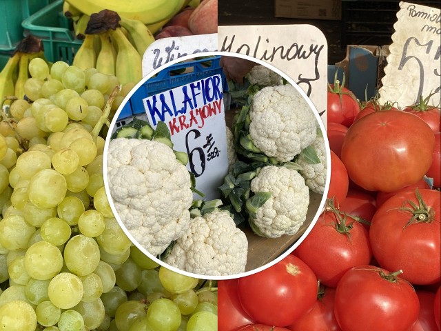 Tradycyjnie na kieleckich bazarach było wiele świeżych warzyw i owoców. Piątkowe ceny sprawdzicie na kolejnych zdjęciach>>>