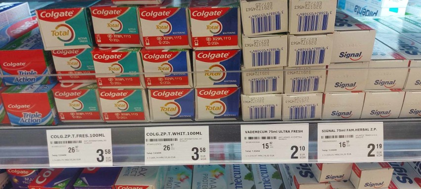 Ceny produktów spożywczych w Chorwacji 2023. Ile kosztuje jedzenie po zmianie waluty na euro? ZDJĘCIA