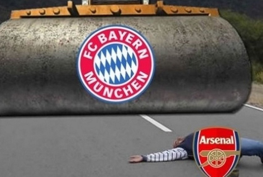 Barcelona wie, co czuje Arsenal [MEMY po Bayern - Arsenal i Real - Napoli]