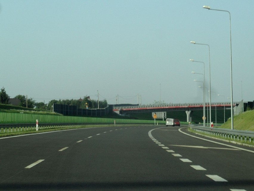 Most na A1 w Mszanie otwarty