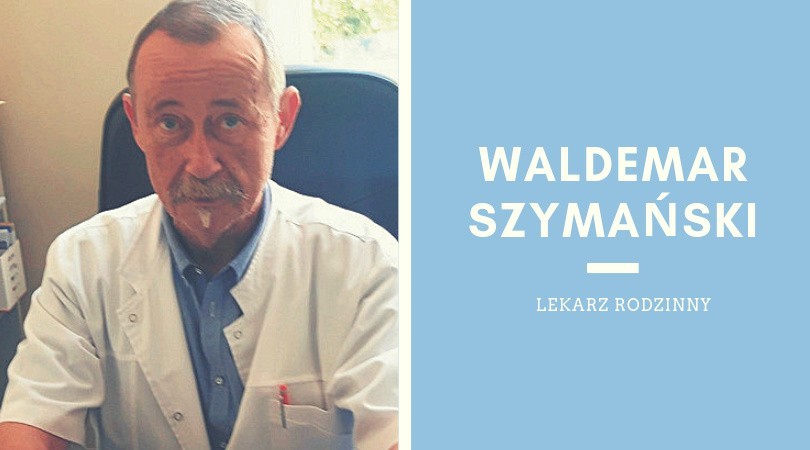 Waldemar  Szymański  jest liderem w klasyfikacji lekarzy...