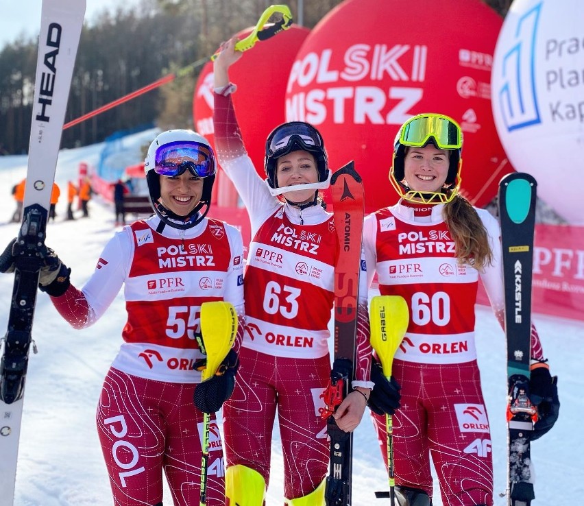 Narciarstwo alpejskie. Szymon Bębenek i Hanna Zięba mistrzami Polski w slalomie